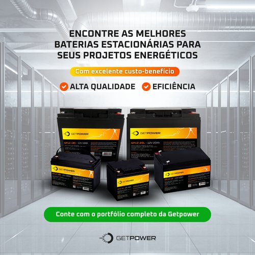 Criativo Getpower — baterias estacionárias