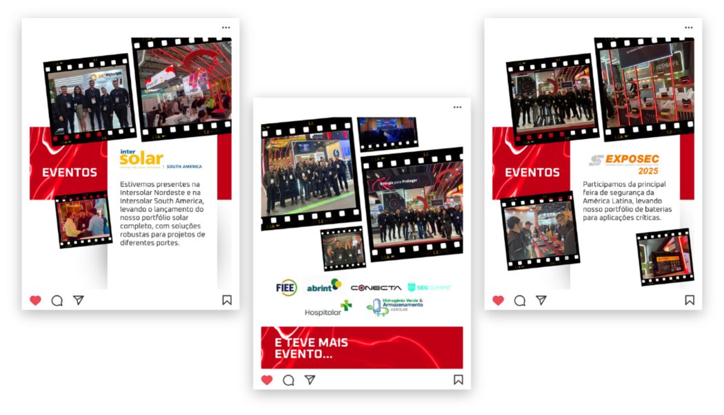 Powersafe em eventos do setor